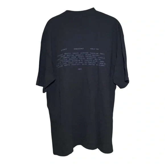 Beyoncé 2023 renaissance world tour cowboy carter short sleeve shirt large - Picture 2 of 3